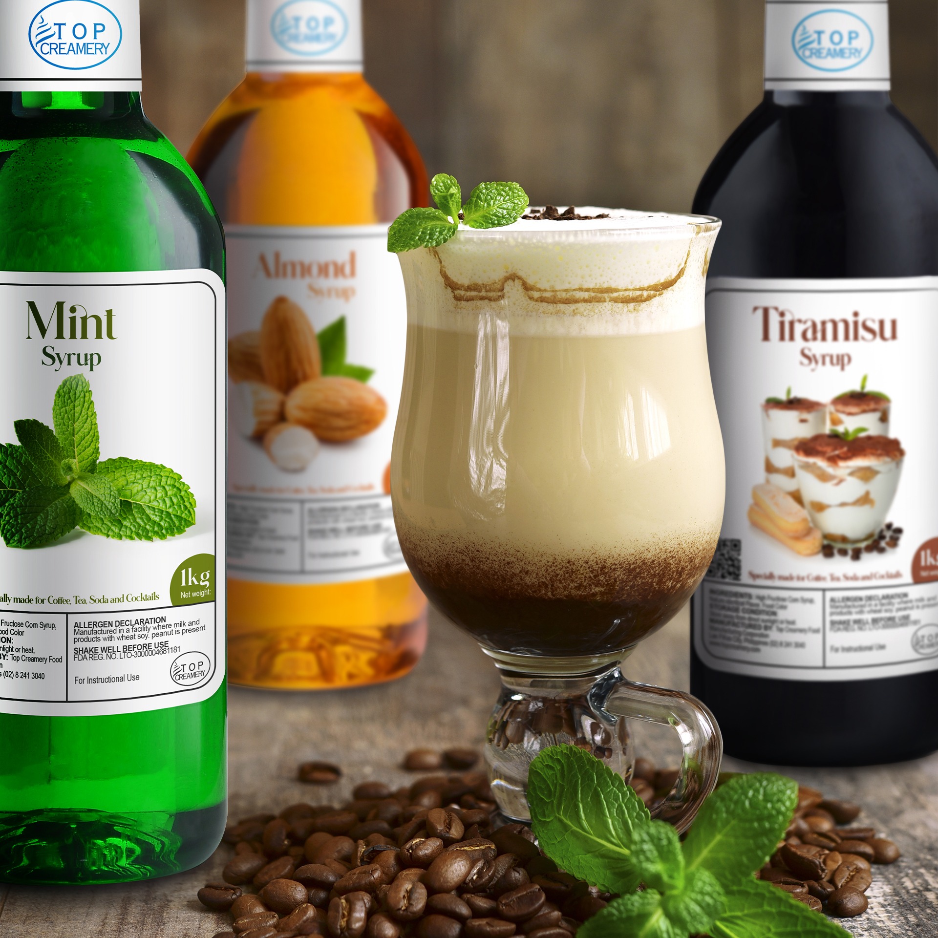 Mint Syrup TOP CREAMERY