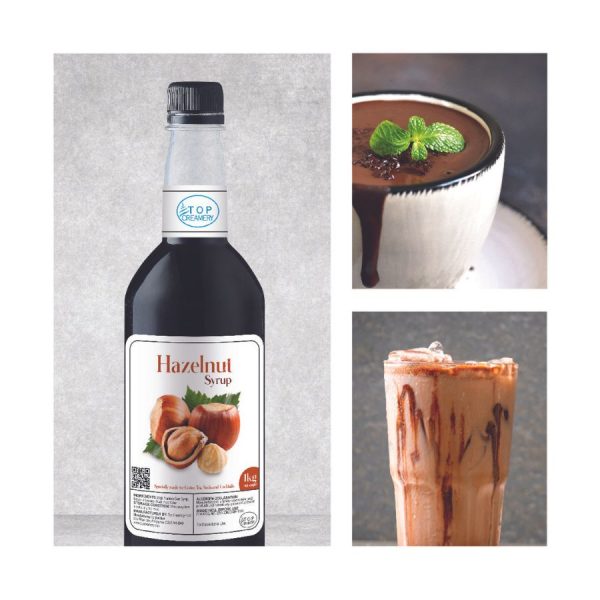 Hazelnut Syrup Hazelnut Syrup For Coffee TOP CREAMERY
